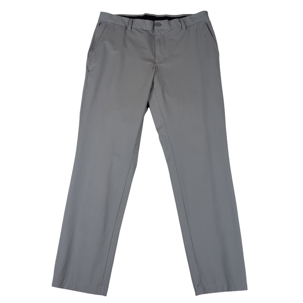 Vineyard Vines On-The-Go Pant 34x30 Fits 34x29 Gray Performance Chino Golf